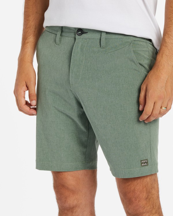 4 Crossfire Mid - Short sumergible para hombre Gris ABYWS00189 Billabong