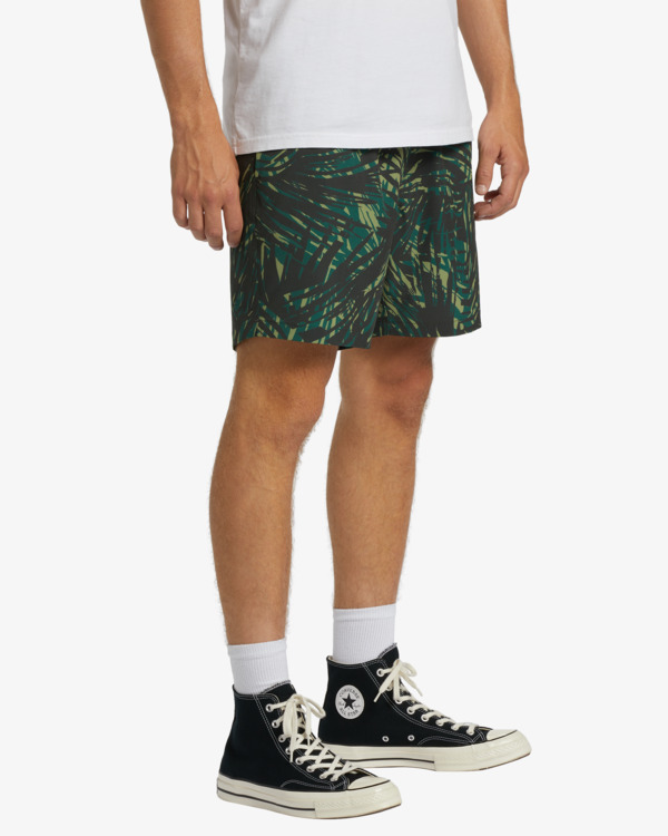 2 Surftrek - Short technique à taille élastique pour homme Vert ABYWS00196 Billabong