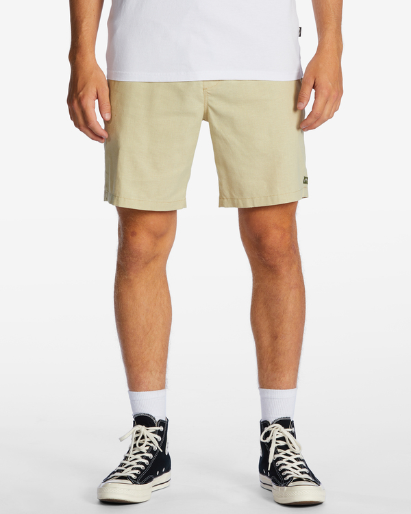 0 Surftrek Hemp - Short technique à taille élastique pour Homme Beige ABYWS00201 Billabong