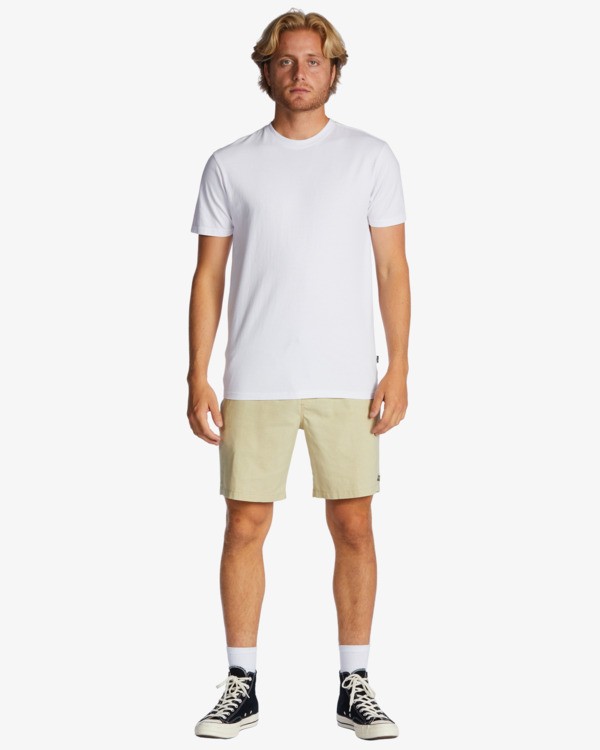 1 Surftrek Hemp - Elastische, funktionelle Shorts f&uuml;r M&auml;nner Beige ABYWS00201 Billabong