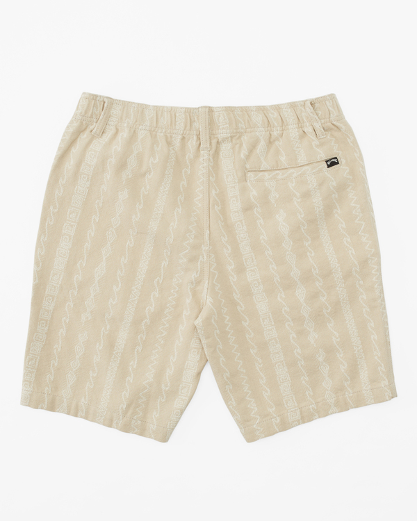 1 Larry Jacquard 19" - Short taille élastique pour Homme Beige ABYWS00218 Billabong