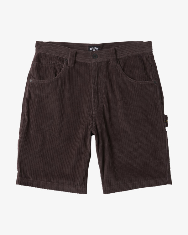 Bad Dog Corduroy Workwear Shorts For Men Billabong