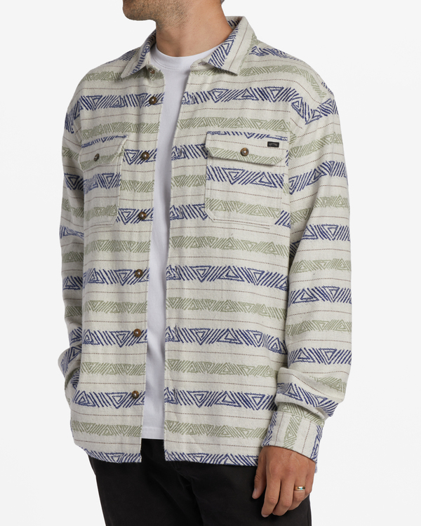 Offshore Jacquard Flannel Shirt for Men