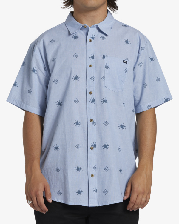 0 Sundays Mini - Camisa de manga curta para Homem Azul ABYWT00232 Billabong