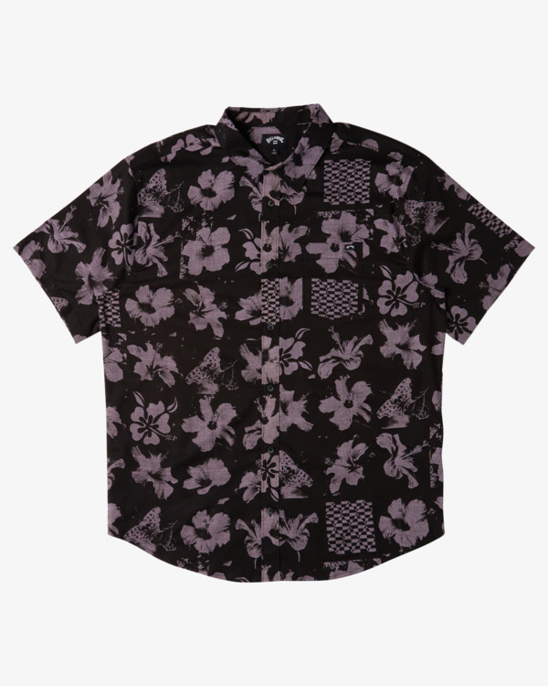 5 Sundays - Camisa de Manga Corta para Hombre Violeta ABYWT00234 Billabong