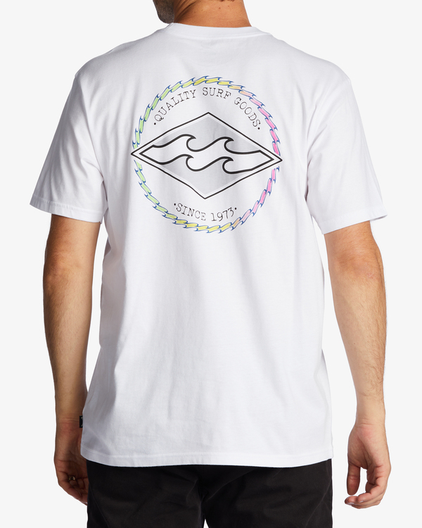 2 Rotor Diamond - T-Shirt for Men White ABYZT01695 Billabong