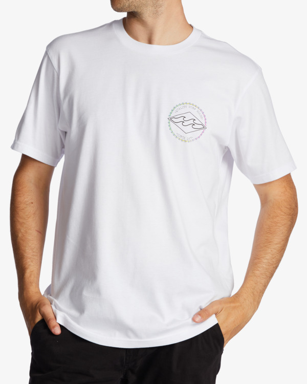 0 Rotor Diamond - T-Shirt for Men White ABYZT01695 Billabong