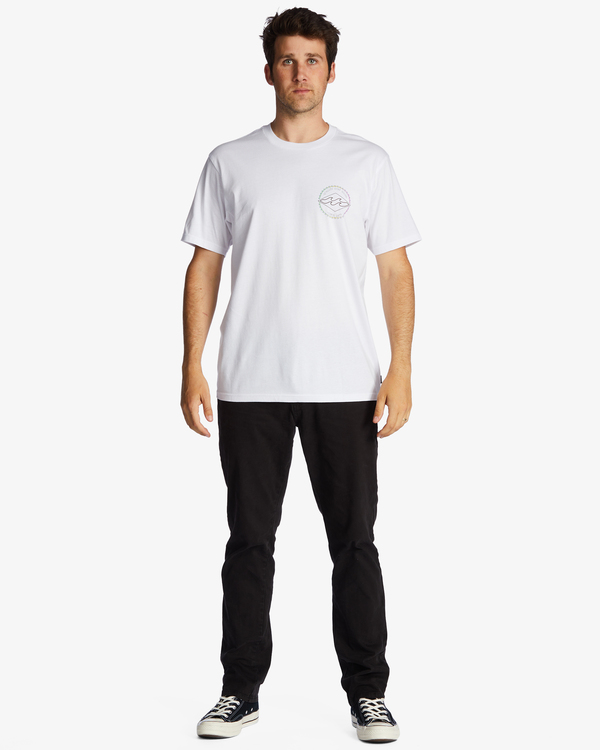 1 Rotor Diamond - T-Shirt for Men White ABYZT01695 Billabong