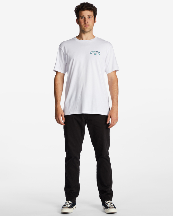 1 Arch Fill - T-shirt para Homem Branco ABYZT01696 Billabong