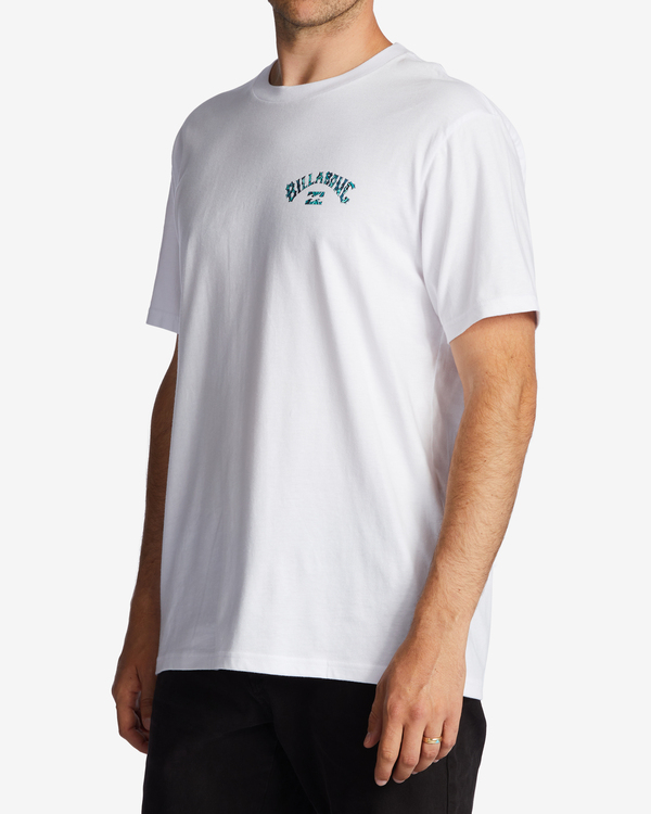 3 Arch Fill - T-shirt para Homem Branco ABYZT01696 Billabong