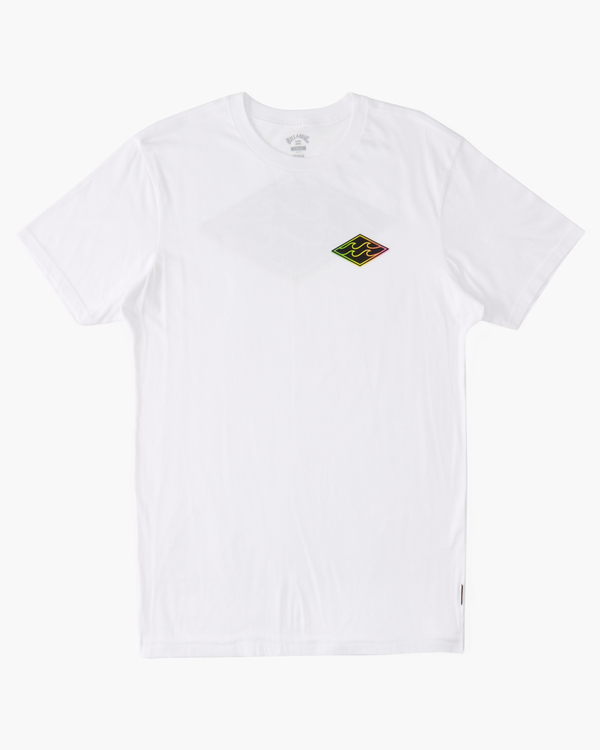 6 Crayon Wave - T-Shirt für Männer Weiss ABYZT01697 Billabong