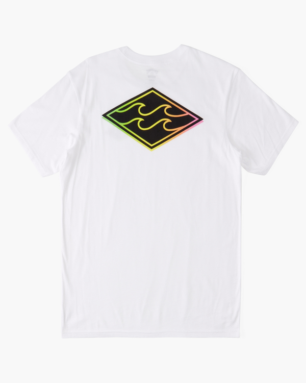 5 Crayon Wave - T-Shirt für Männer Weiss ABYZT01697 Billabong