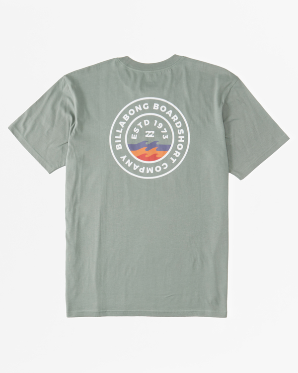 5 Walled - T-Shirt for Men Green ABYZT01700 Billabong