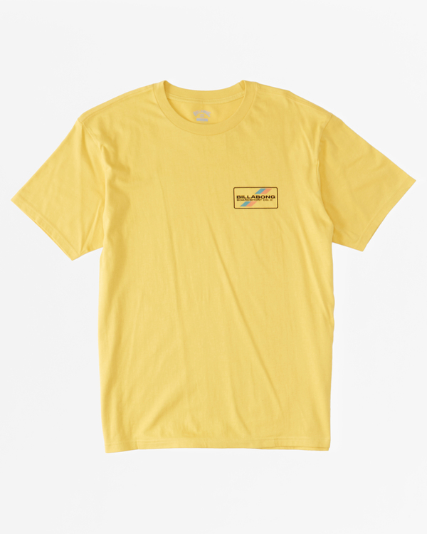 6 Walled - Camiseta para Hombre Amarillo ABYZT01700 Billabong
