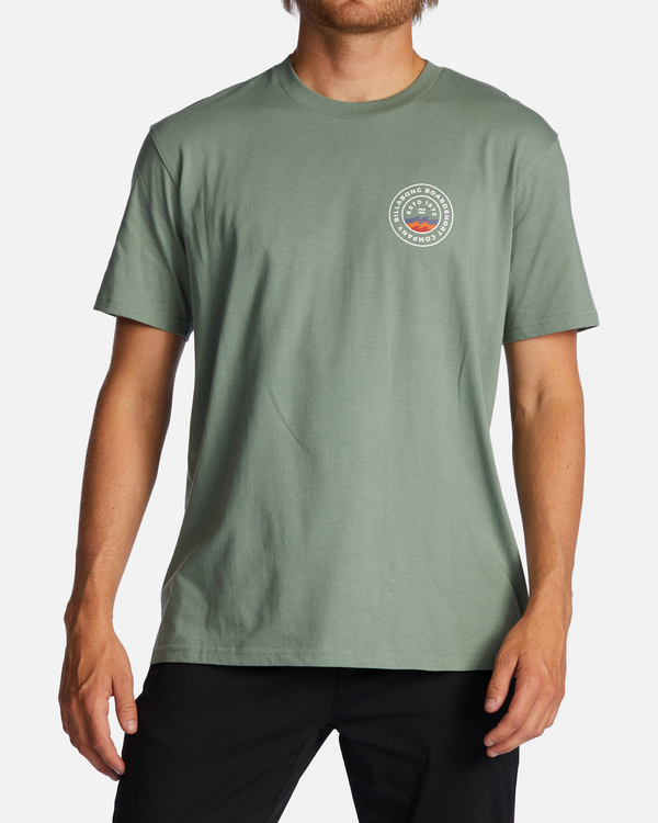 0 Walled - T-Shirt for Men Green ABYZT01700 Billabong