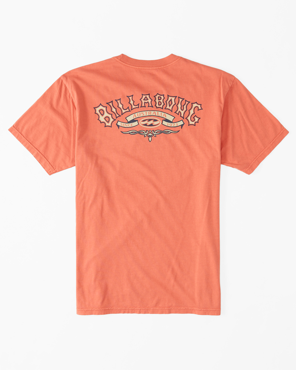 5 Archwave - T-Shirt for Men Red ABYZT01707 Billabong