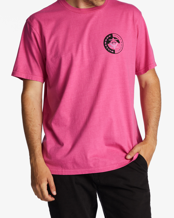 0 Connection - Camiseta para Hombre Rosa ABYZT01708 Billabong