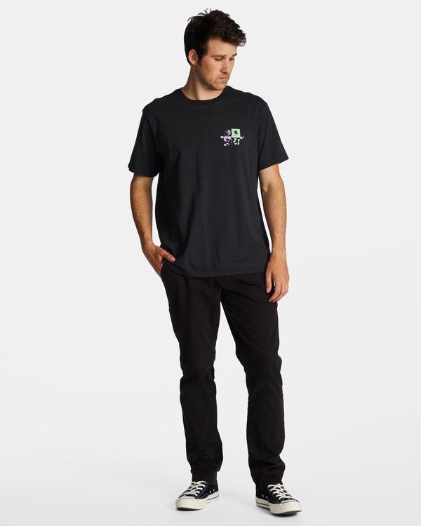 1 Reflections - Camiseta para Hombre Negro ABYZT01711 Billabong