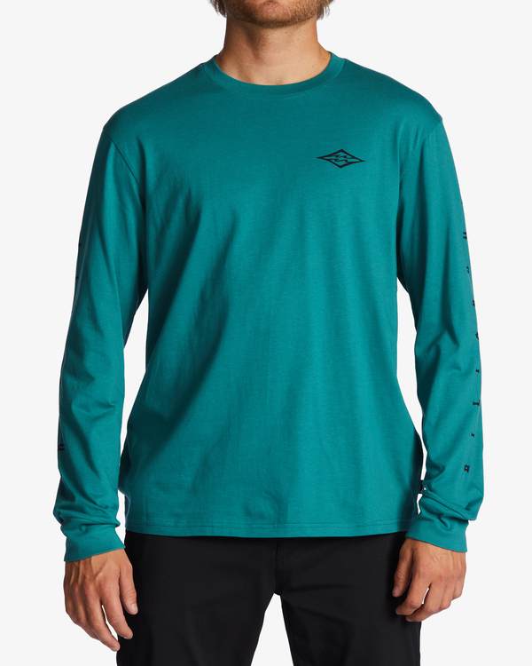 0 Unity - Long Sleeve T-Shirt for Men Green ABYZT01718 Billabong