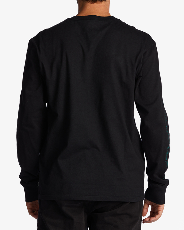 2 Throw Back - Long Sleeve T-Shirt for Men Black ABYZT01720 Billabong