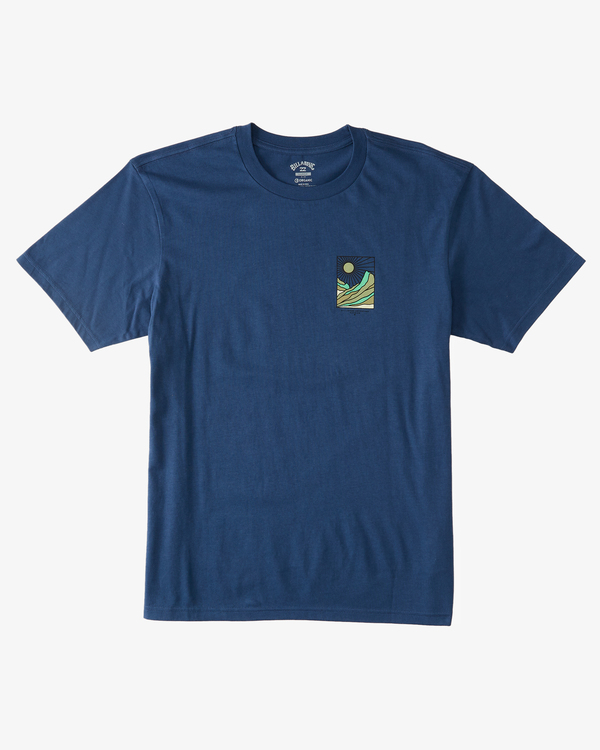 7 Sands - Organic T-Shirt for Men Blue ABYZT01729 Billabong
