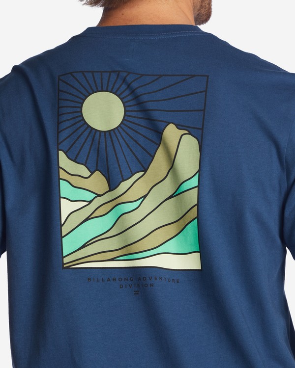 5 Sands - Organic T-Shirt for Men Blue ABYZT01729 Billabong