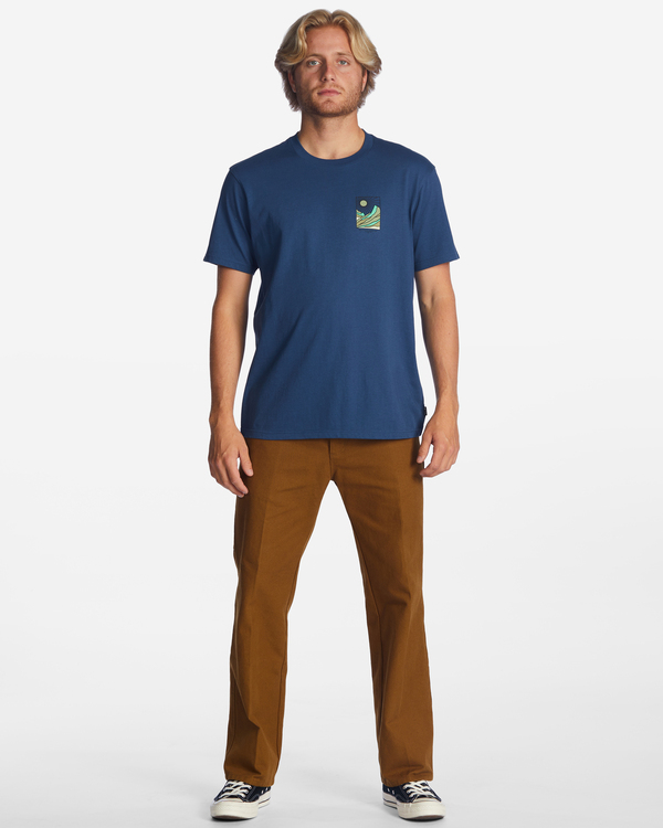 1 Sands - Organic T-Shirt for Men Blue ABYZT01729 Billabong