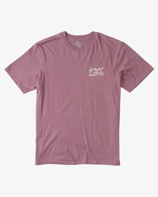 7 Panorama - T-shirt en matière biologique pour Homme Violet ABYZT01731 Billabong