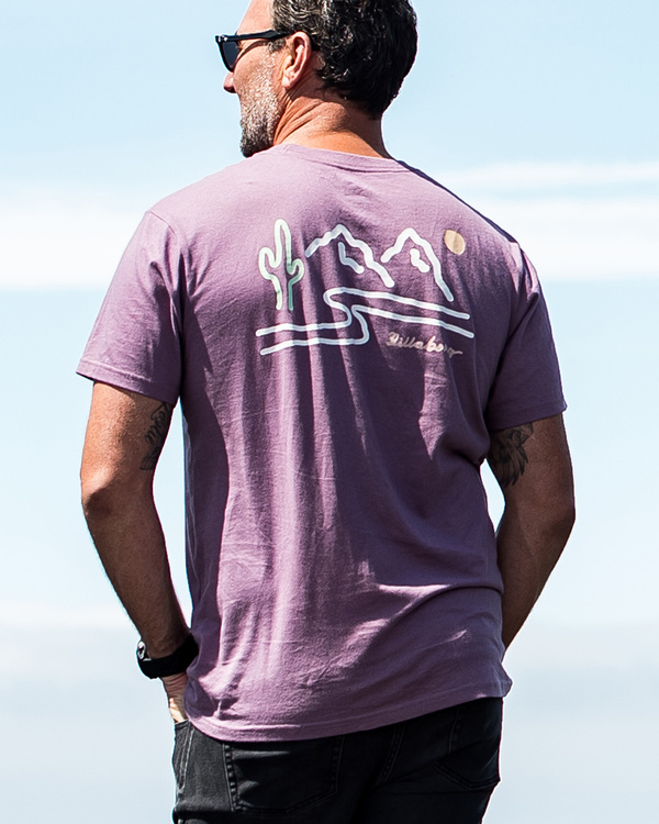 0 Panorama - T-shirt en matière biologique pour Homme Violet ABYZT01731 Billabong