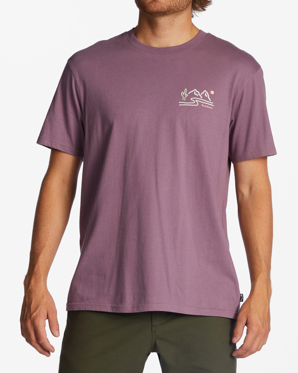 1 Panorama - T-shirt en matière biologique pour Homme Violet ABYZT01731 Billabong