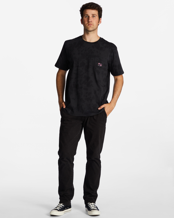 1 Pocket Wash - T-shirt avec poche pour Homme Noir ABYZT01741 Billabong