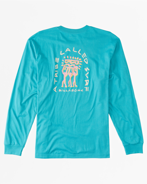 6 Contrast - Long Sleeve T-Shirt for Men Blue ABYZT01742 Billabong
