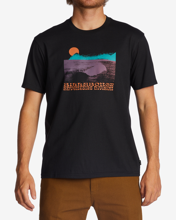 0 Alaska Wave - Organic T-Shirt for Men Black ABYZT01744 Billabong