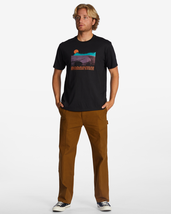 1 Alaska Wave - Organic T-Shirt for Men Black ABYZT01744 Billabong
