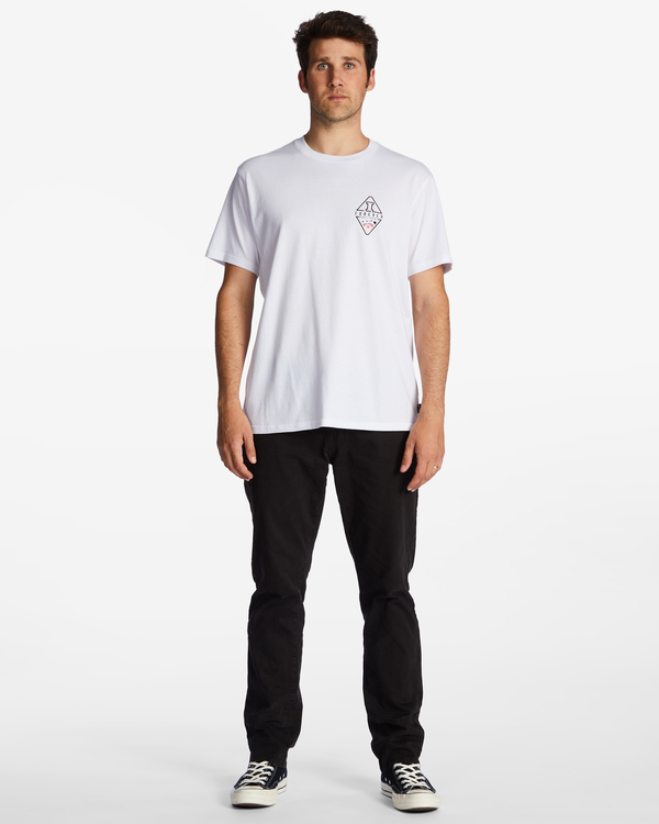 1 AI Diamond - T-Shirt for Men White ABYZT01761 Billabong