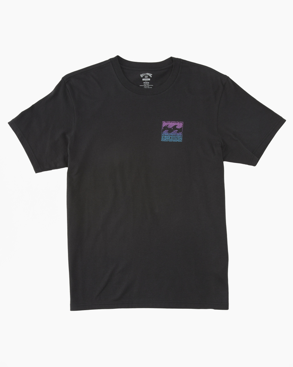 8 Crayon Wave - T-Shirt for Men Black ABYZT01859 Billabong