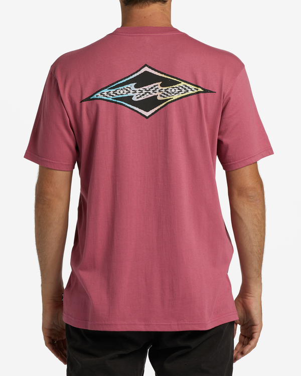 3 Crayon Wave - T-shirt para Homem Pink ABYZT01859 Billabong