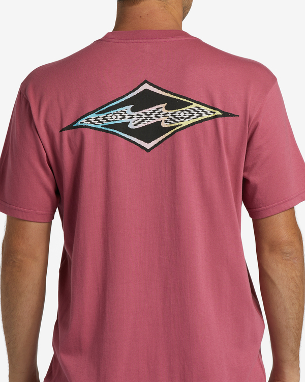 5 Crayon Wave - T-shirt para Homem Pink ABYZT01859 Billabong