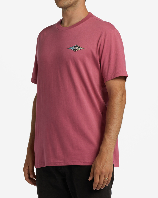 4 Crayon Wave - T-shirt para Homem Pink ABYZT01859 Billabong