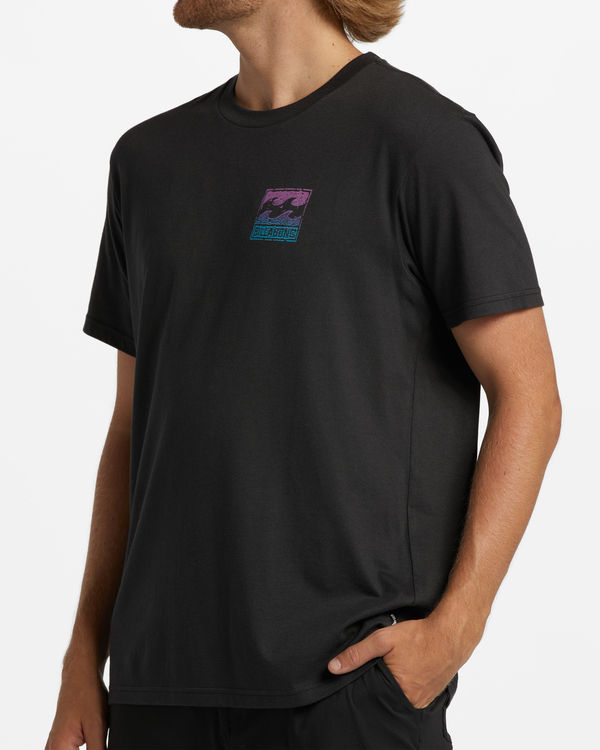 5 Crayon Wave - T-Shirt for Men Black ABYZT01859 Billabong