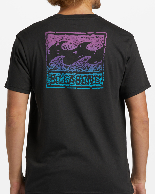 6 Crayon Wave - T-Shirt for Men Black ABYZT01859 Billabong