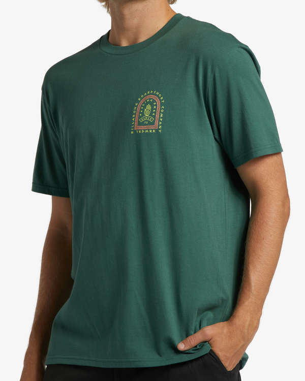 4 Passage - T-Shirt for Men Yellow ABYZT01862 Billabong