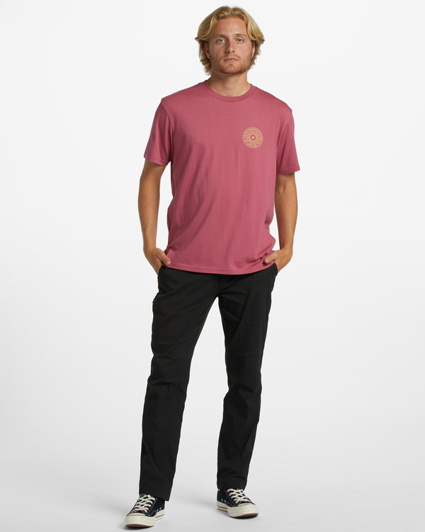 1 Swivel - T-Shirt for Men Pink ABYZT01868 Billabong