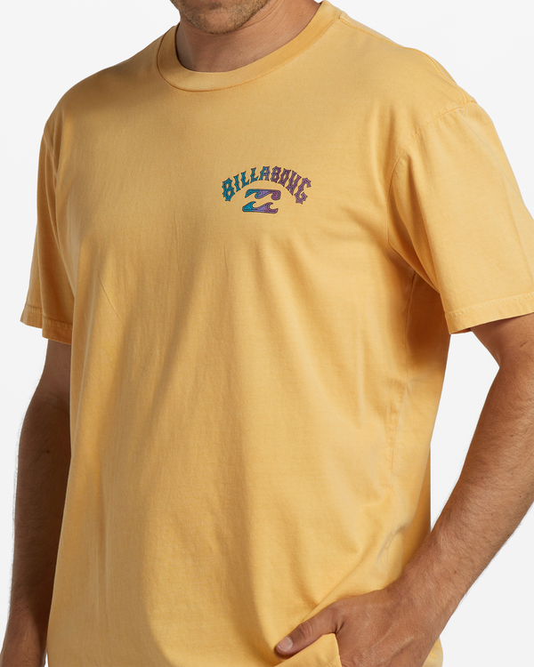 4 Arch - T-Shirt for Men Yellow ABYZT01873 Billabong