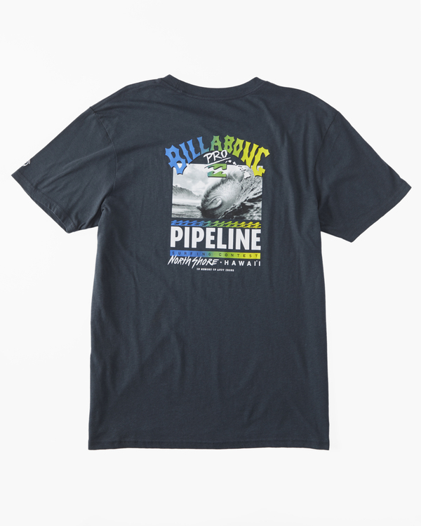 5 Pipeline Poster - Camiseta para Hombre Azul ABYZT01905 Billabong