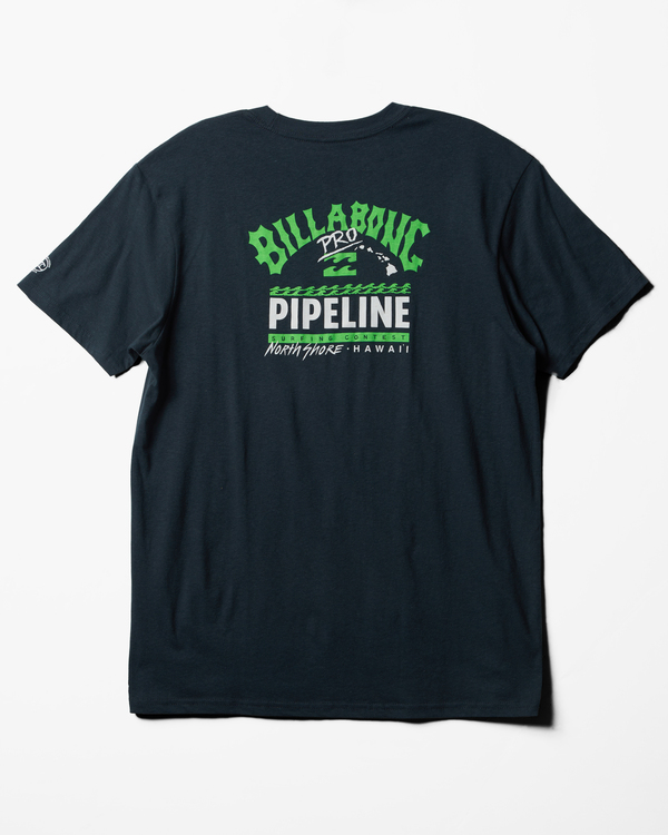 6 Pipeline - T-shirt pour Homme Bleu ABYZT01906 Billabong