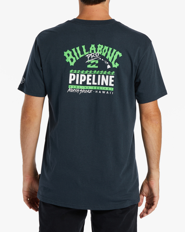 2 Pipeline - T-shirt pour Homme Bleu ABYZT01906 Billabong