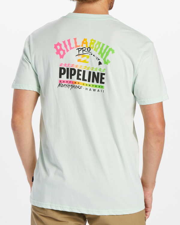 2 Pipeline - T-shirt pour Homme Bleu ABYZT01906 Billabong