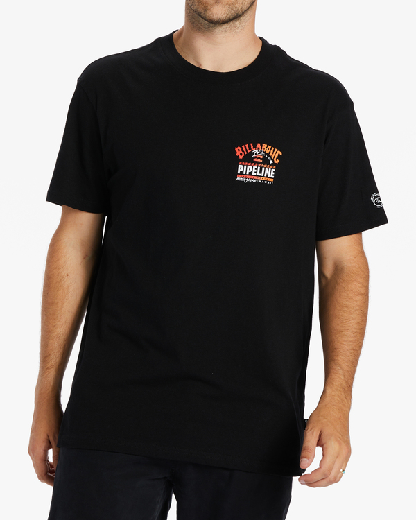 0 Pipeline Floral - Camiseta para Hombre Negro ABYZT01907 Billabong