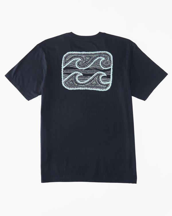 4 Crayon Wave - T-Shirt für Männer Blau ABYZT01946 Billabong